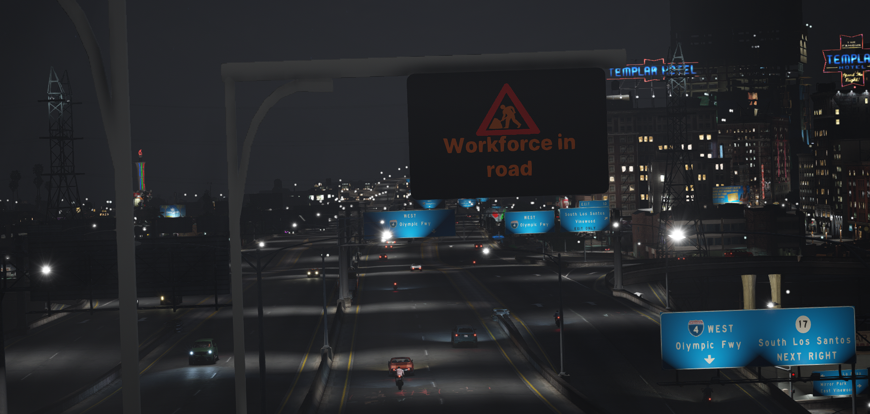 Workforce in Road - VMS Board